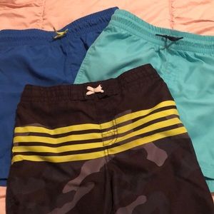 Lot of 3 Boys Bathing Suits